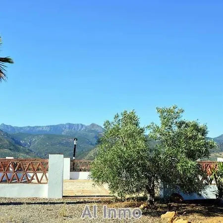 Las Palmeras - Ein Stueck Vom Paradies - Behagliches Haus Mit Pool Algodonales Esterno foto