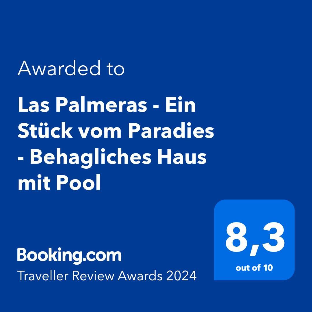 Palmeras - Ein Stück Vom Paradies - Behagliches Haus Mit Pool Ferienhaus Algodonales